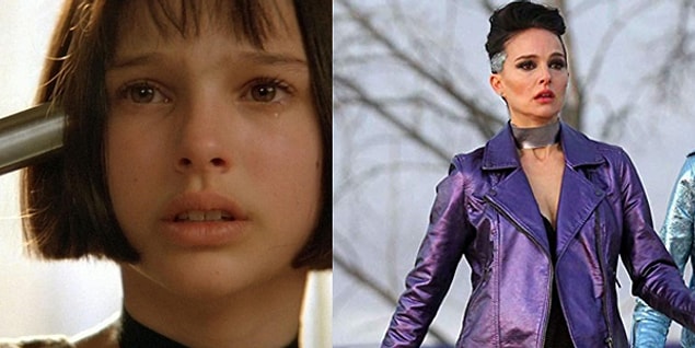 9. Natalie Portman - Léon: The Professional (1994) / Vox Lux
