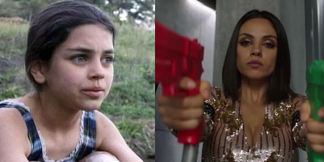10. Mila Kunis - Piranha (1995) / The Spy Who Dumped Me