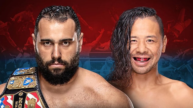 United States Champion Rusev vs. Shinsuke Nakamura