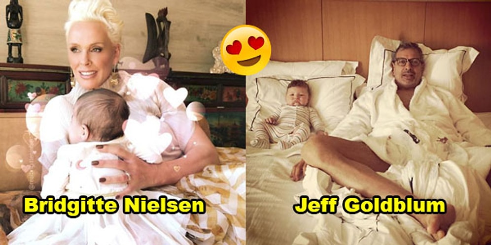 Kimi İlk Kimi de 10. Çocuğunu Kucağına Aldı! İşte 50 Yaşından Sonra Çocuk Sahibi Olan 13 Ünlü