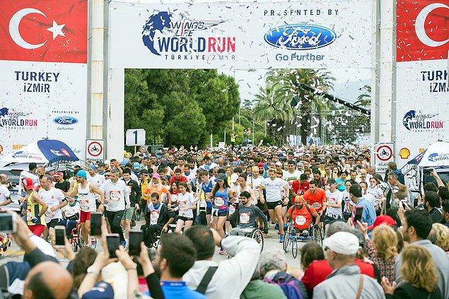 5 Mayıs tarihinde İzmir'de gerçekleşecek olan Wings for Life World Run'a katılmaya hazır mısın?