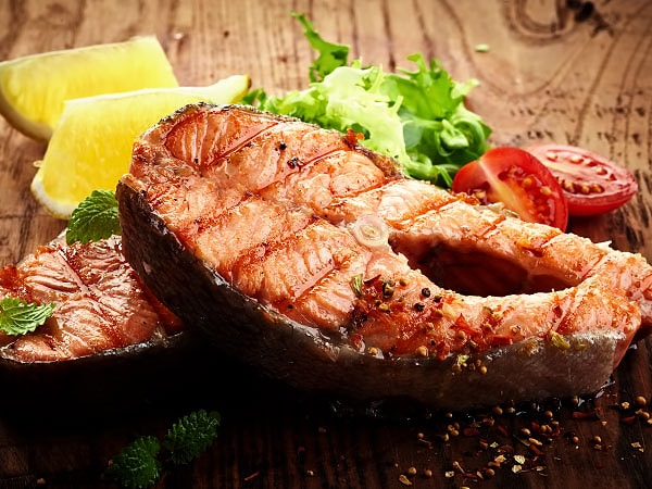 9. Запеченный лосось