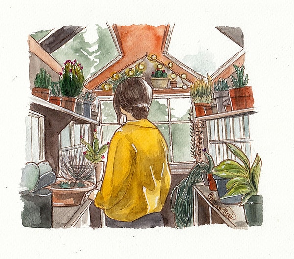 1. Какое сочетание цветов!