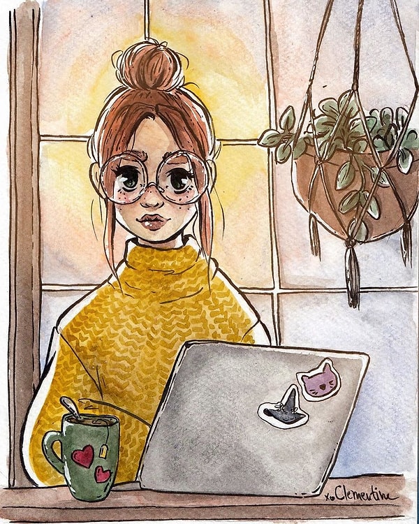 17. В любимом кафе