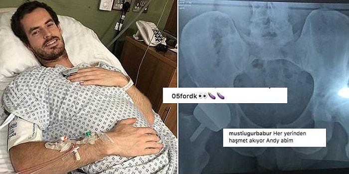 Kalça Ameliyatından Sonra Röntgenini Paylaşan Tenisçi Andy Murray ve Sosyal Medyayı Güldüren Cinsel Organ Detayı!