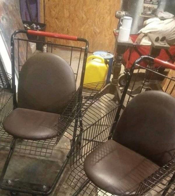 27. Теперь вы можете катать своих детей по супермаркету, как королей