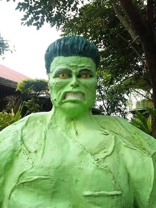 15. Mahallenin serserisi, durduk yerde olay çıkaran müptezel Hulk.