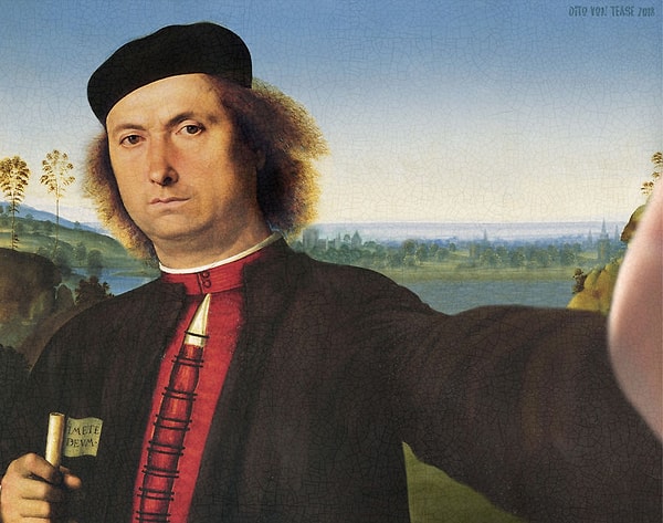 19. «Портрет Франческо делле Опере». Пьетро Перуджино, 1494