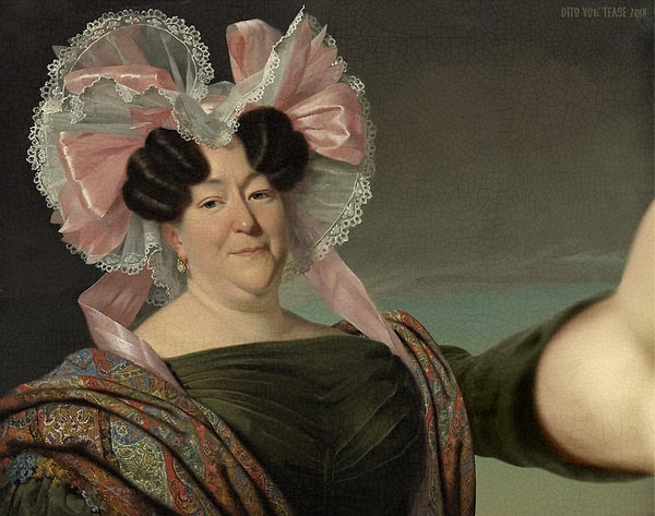 21. «Портрет неизвестной женщины». Ян Адам Круземан, 1829