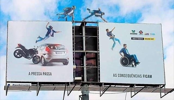 14. Напоминание об опасности при скоростной езде