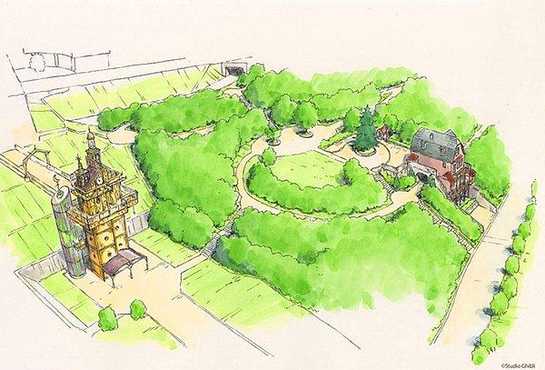 Japonya'nın Nagakute şehrinde yer alan Aichi Hatıra Parkı'nda açılacak Studio Ghibli park 2022'de meraklıları ile buluşmaya hazırlanıyor.