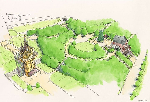 Japonya'nın Nagakute şehrinde yer alan Aichi Hatıra Parkı'nda açılacak Studio Ghibli park 2022'de meraklıları ile buluşmaya hazırlanıyor.