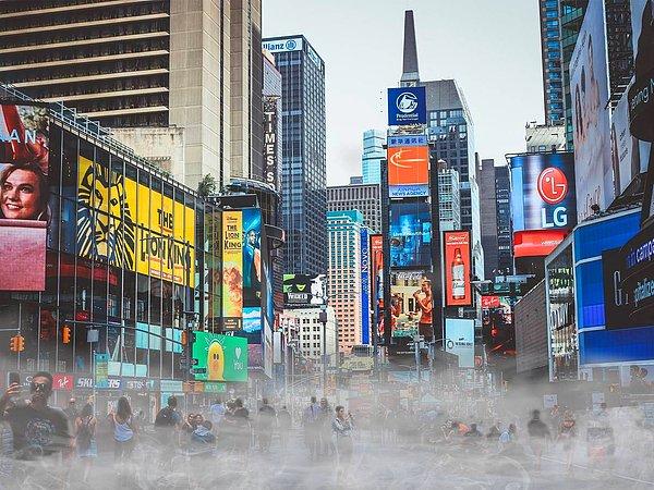 Kalabalık bir şehir olan New York'un ise hava kirliliği derecesi 30.