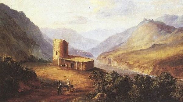 12. Произведение "Мцыри" написал...