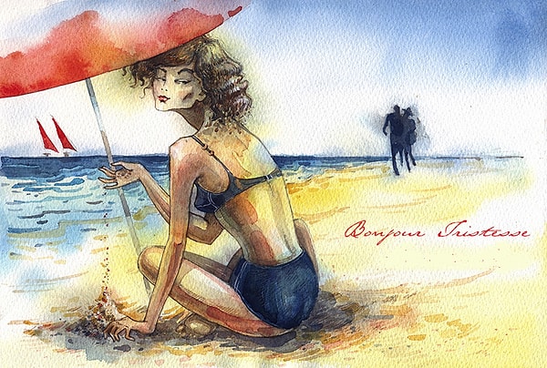 8. Автором романа "Здравствуй, грусть" является...