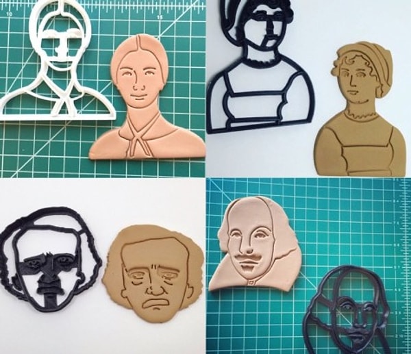 27. Литературные формочки для печенья