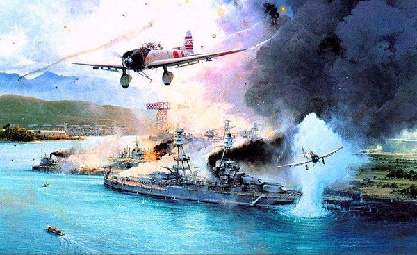 9. Где расположена военно-морская база США Перл-Харбор?