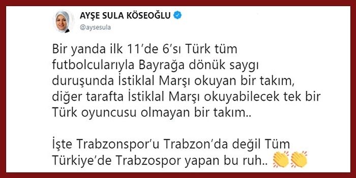 Eski Milletvekili Köseoğlu'ndan Galatasaray'a 'Yerli Futbolcu' Çıkışı: 'İstiklal Marşı Okuyacak Oyuncusu Yok'