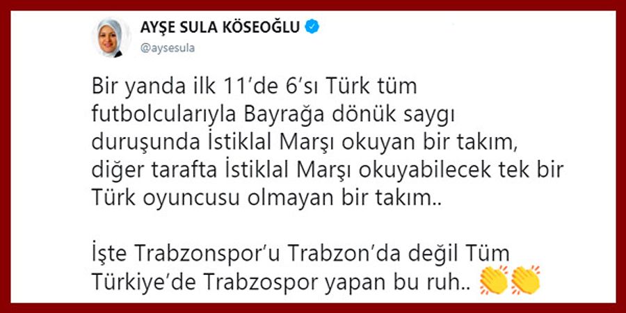 Eski Milletvekili Koseoglu Ndan Galatasaray A Yerli Futbolcu Cikisi Istiklal Marsi Okuyacak Oyuncusu Yok Onedio Com