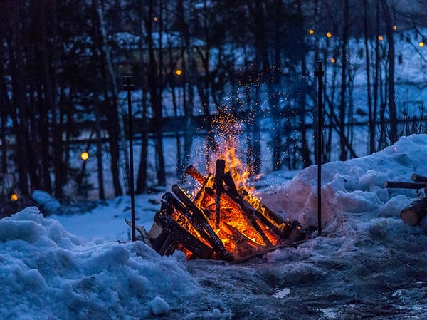 5. А как вы будете разжигать огонь?