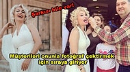 Marilyn Monroe'ya Benzetildiği İçin Türkiye'nin Dört Bir Yanından Ziyaretçisi Olan Mardin'in "Marilyn Monroe"su: Melek Akarmut