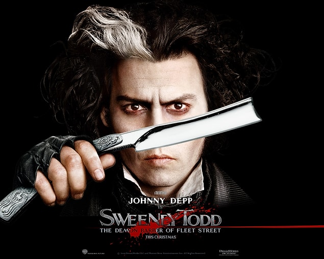 14. Sweeney Todd: The Demon Barber of Fleet Street - IMDb Puanı: 7.4