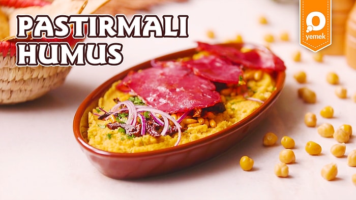 Masanın En Leziz Mezesi Pastırmalı Humus Nasıl Yapılır?