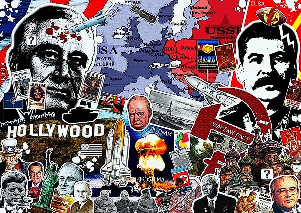 13. В каком году началась холодная война?