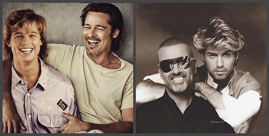 В обнимку с собой: Художник из Нидерландов показал, что вернуться в прошлое возможно