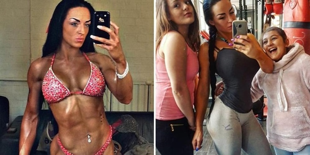 Eşinden Ayrıldıktan Sonra Spor Yapmaya Başlayıp Vücut Geliştirme Şampiyonu Olan 3 Çocuk Annesi Kadın