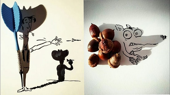 Gölge Sanatları Uzmanı Vincent Bal'dan Muhteşem Çalışmalar