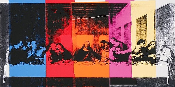 12. Кем была выполнена эта интерпретация знаменитой фрески Леонардо да Винчи "Тайная вечеря"?