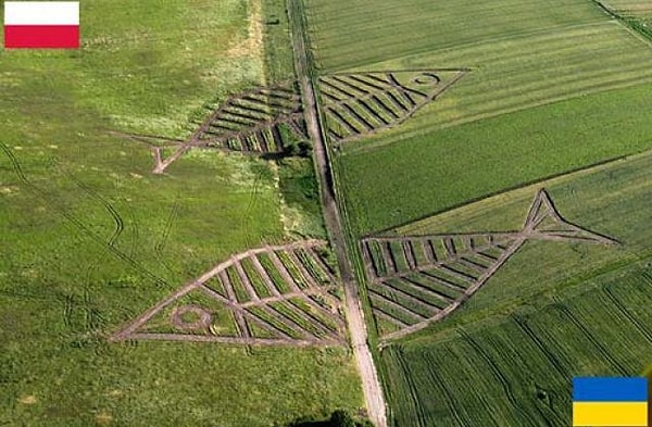 1. Итак, начнем! Знаете ли вы, граница между какими странами - прямая, словно нарисованная по линейке?