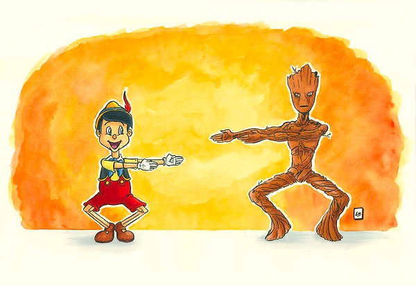 4. А если Пиноккио и Грута объединить?