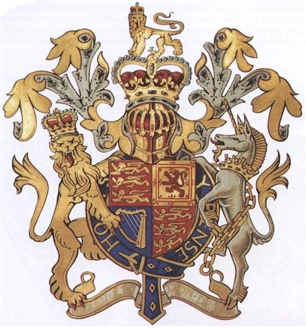 1. Один из самых знаменитых гербов, увенчан золотым шлемом. Он принадлежит представительнице...