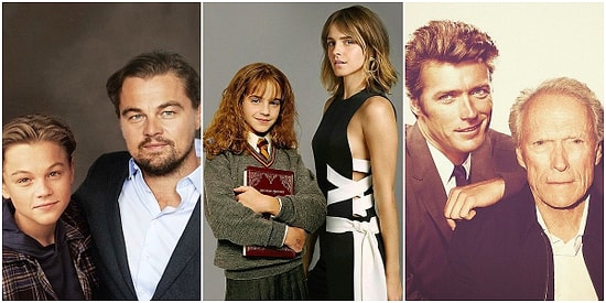 Ben ve Kendim! Birçok Ünlünün Gençlik Halleri ile Aynı Karede Buluştukları Muhteşem Fotoğraflar