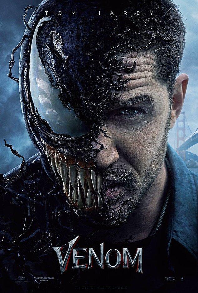 4. Venom: Zehirli Öfke  (Venom, 2018) IMDb: 6,8