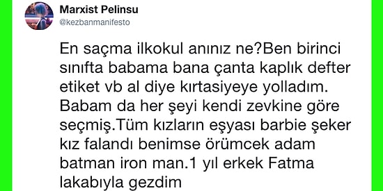 İlkokul Yıllarından Hatırladığı En Saçma Anıları Paylaşırken Kahkahalara Boğan 23 Kişi