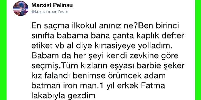 İlkokul Yıllarından Hatırladığı En Saçma Anıları Paylaşırken Kahkahalara Boğan 23 Kişi