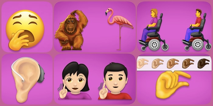 2019'da Kullanacağımız Yeni Emojiler Geliyor: İşitme Cihazı, Orangutan, Sarımsak ve Daha Neler Neler!