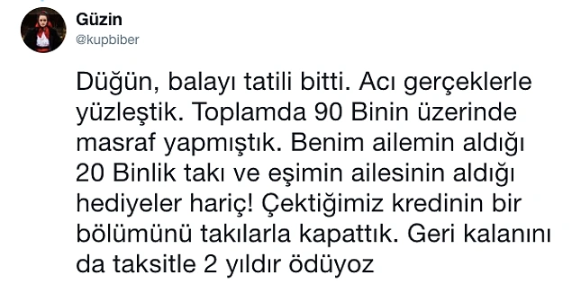 Eşe Dosta Ayıp Olmasın Derken Yaptığı Şaşaalı Düğünle Yaklaşık 100 Bin Lira Borca Giren Damadın Ağzından Yaşadıkları