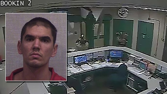 Hapisten Kaçmaya Çalışırken Çöken Havalandırma Tüneli Yüzünden Polislerin Arasına Düşen Mahkum