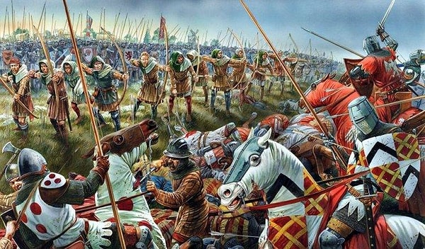 5. Между кем и кем велась Столетняя война?