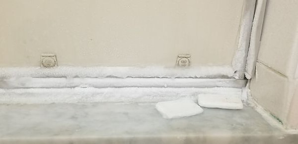 34. Замерзшее мыло в душе