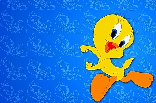 4. Tweety'nin cinsiyeti erkektir!