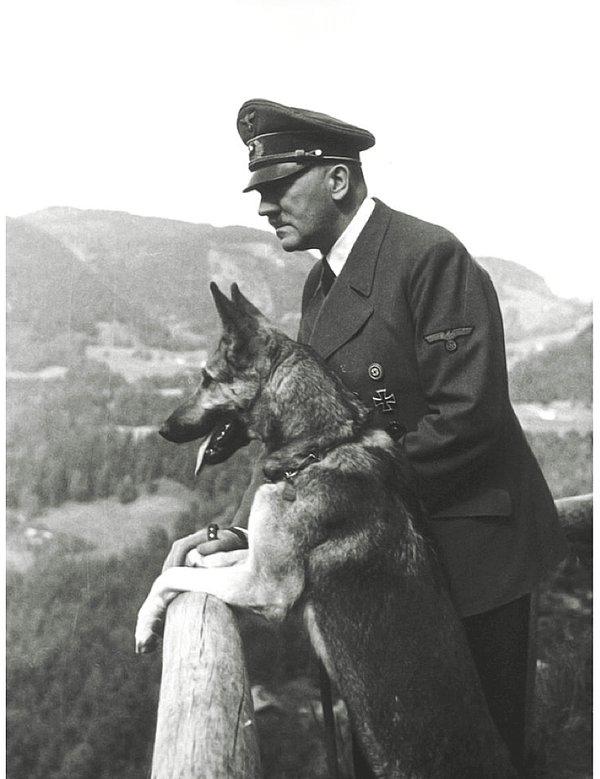 Fakat fotoğrafın Mustafa Kemal Atatürk’ü, bir kurt köpeğiyle yan yana gösterdiği iddiası doğru değil. Görsel montajlanarak hazırlanmış. Orijinal fotoğrafta köpeğin yanında Adolf Hitler yer alıyor.