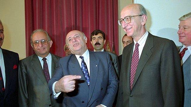 7. Doğru Yol Partisi - Sosyaldemokrat Halkçı Parti Hükûmeti (20 Kasım 1991 - 25 Haziran 1993)