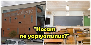 Ders Sırasında Bilgisayarındaki Pornografik Görüntüleri Yanlışlıkla Tahtaya Yansıttığı İçin Açığa Alınan Öğretmen