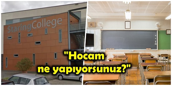 Ders Sırasında Bilgisayarındaki Pornografik Görüntüleri Yanlışlıkla Tahtaya Yansıttığı İçin Açığa Alınan Öğretmen