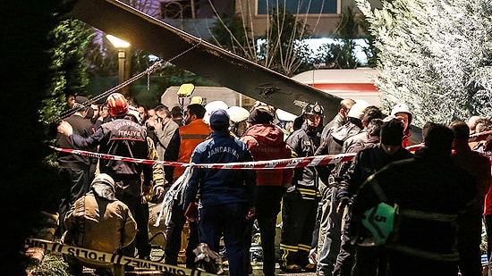 İstanbul Çekmeköy'de Askeri Helikopter Düştü: 4 Asker Şehit